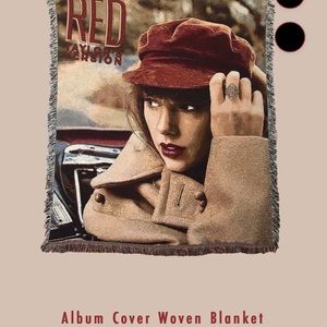 RED TV BLANKET BACK IN STOCK